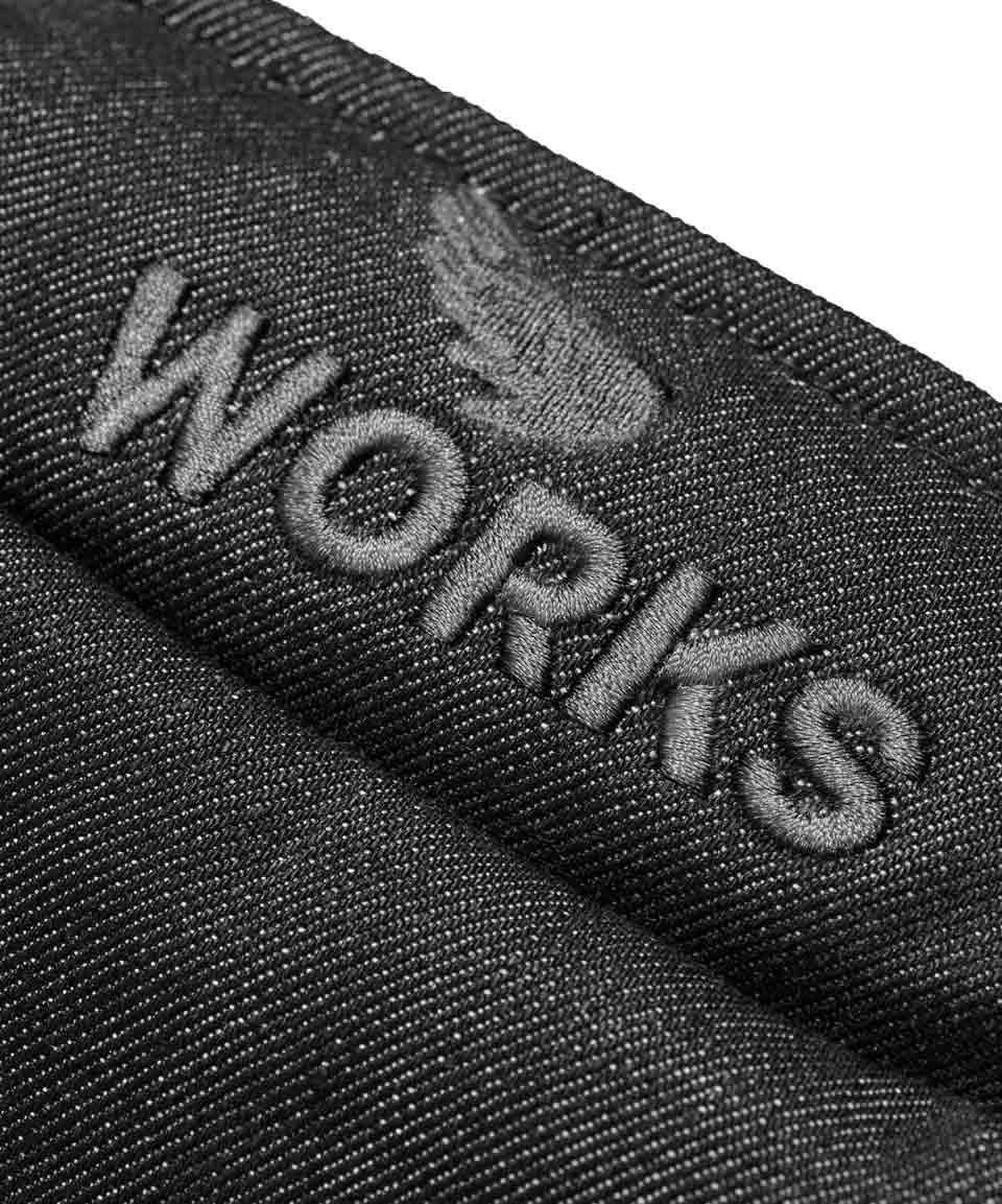 SA1NT - Twill Vest - Black
