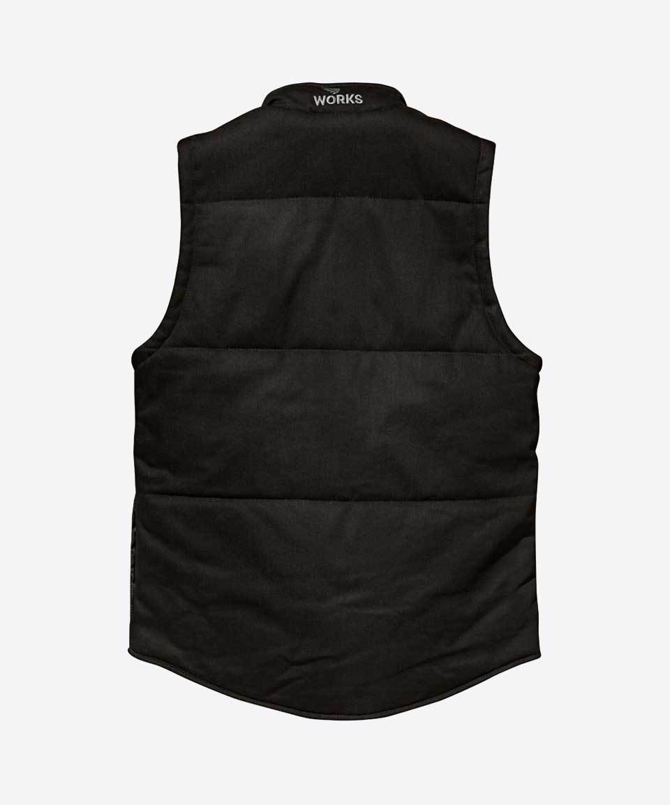 SA1NT - Twill Vest - Black