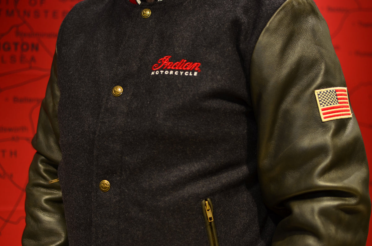 Indian motorcycle bomber clearance jacket