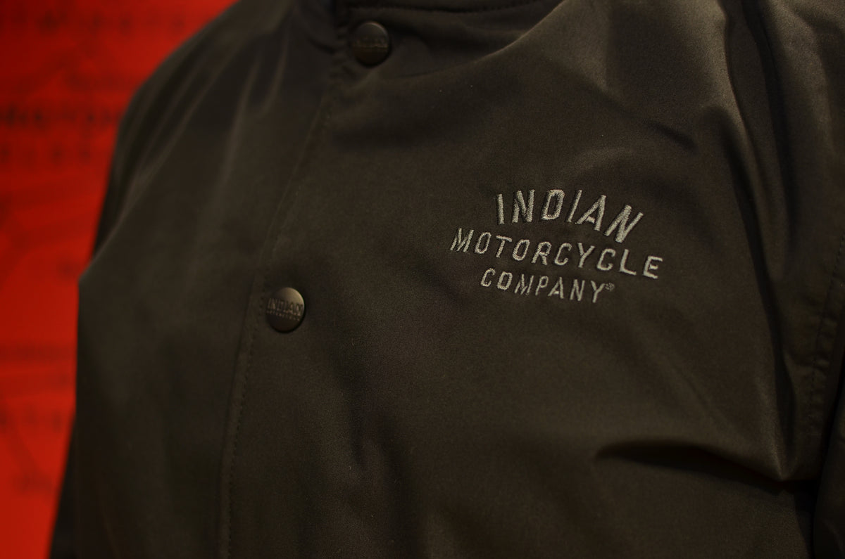 Indian Motorcycle - Mens Varsity Bomber Jacket – Krazy Horse Clothing