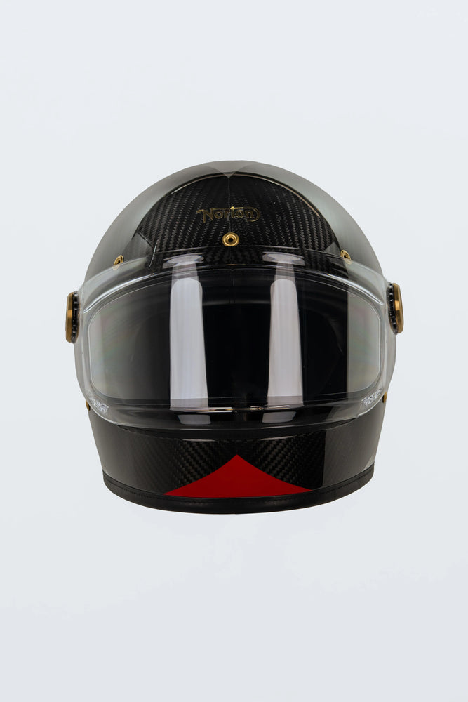 carbon fibre motorcycle helmets uk HEDON X NORTON SERIES 1