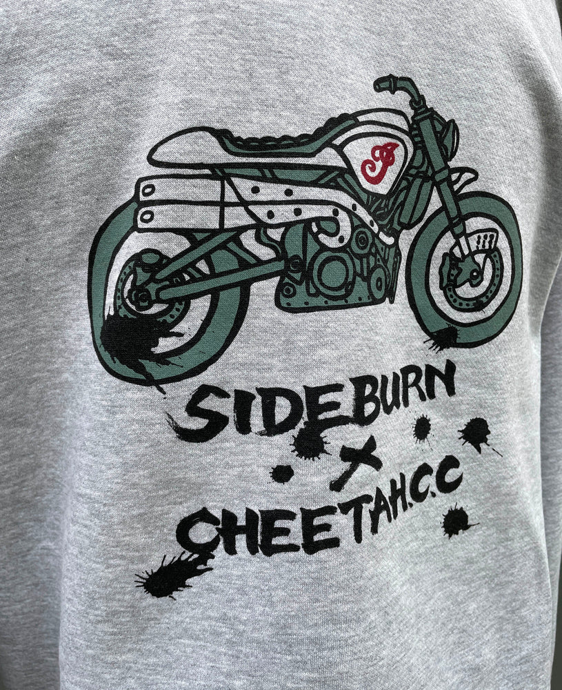 
                  
                    Indian Motorcycle- Cheetah x Sideburn Hoodie
                  
                