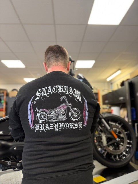 
                  
                    Krazy Horse - X Slackjaw Apparel Paul's Pan Sweatshirt
                  
                