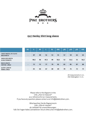 
                  
                    Pike Brothers - 1927 Henley LS Tee Faded Black
                  
                