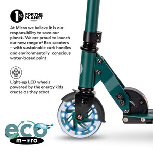 
                  
                    MICRO- Sprite Scooter Light up wheels and recycled materials-Green
                  
                