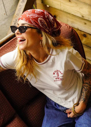 
                  
                    Wildust Sisters - See Ya In Hell Cropped T-Shirt
                  
                