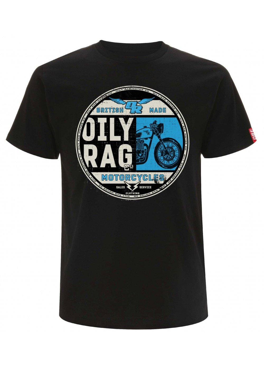 Oily Rag - Black Label - British Made T Shirt