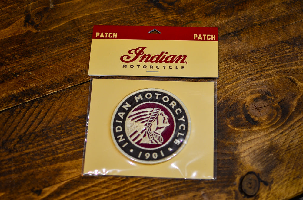 Indian Motorcycle - IND Circle Icon Patch
