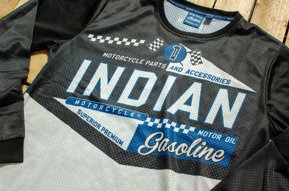 
                  
                    Indian Motorcycle - MW BL No.1 Racing Jersey
                  
                