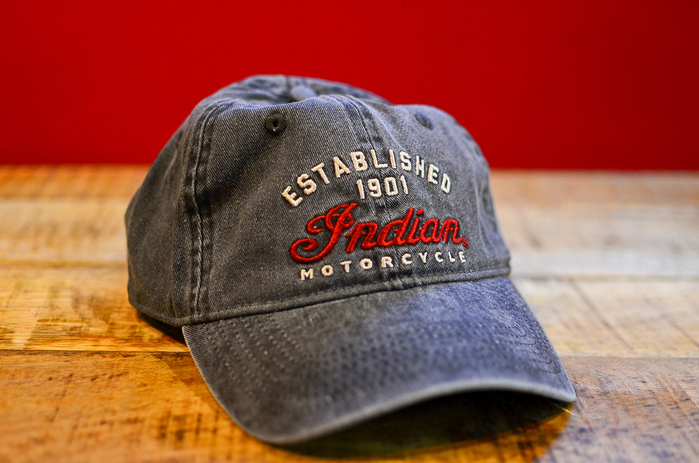Indian Motorcycle - IMC Embroidered Cap Gray
