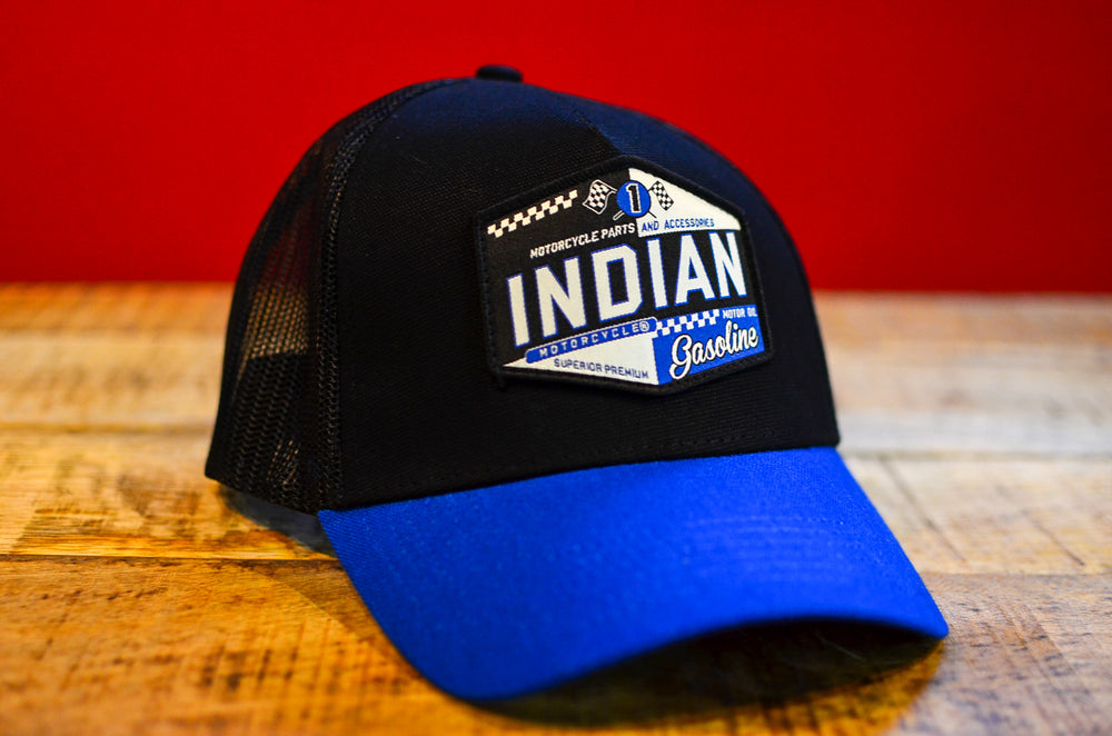 Indian Motorcycle - Racing Trucker Hat Multi