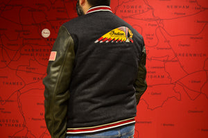 
                  
                    Indian Motorcycle - Mens Varsity Bomber Jacket
                  
                