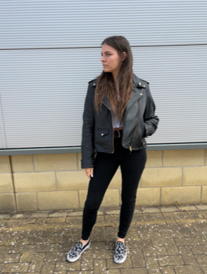 
                  
                    Eudoxie - Leather Suzy Jacket
                  
                