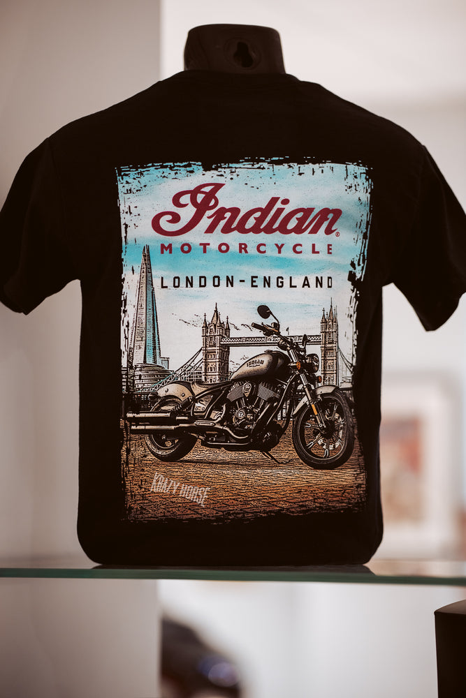 Indian Motorcycle- LONDON Dealership Tshirt
