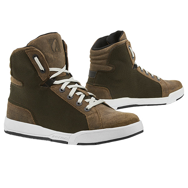 Forma Swift J Dry Boots Brown Olive Green Krazy Horse Clothing